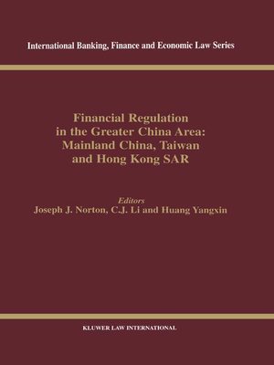 cover image of Financial Regulation in the Greater China Area